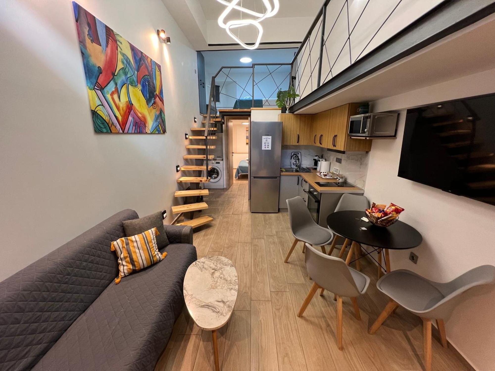 City Center Loft With Private Parking Kavala Exterior foto
